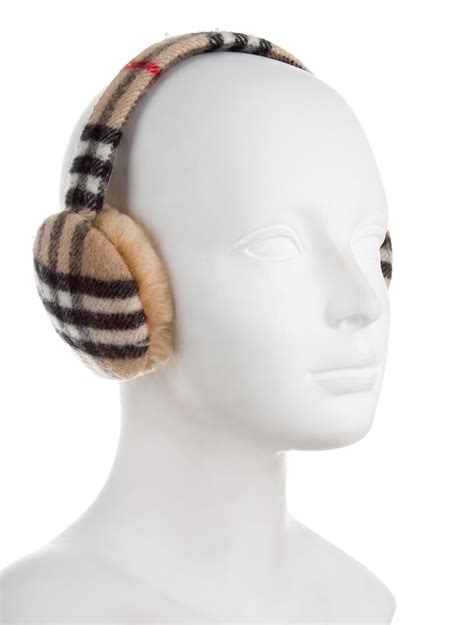 burberry ear muffs for women